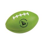 Prime Line Football Shape Stress Ball 3" - Lime Green