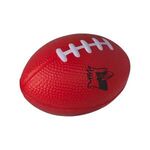 Prime Line Football Shape Stress Ball 3" - Red