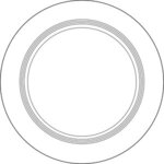 Printed Frisbee Flyer - White