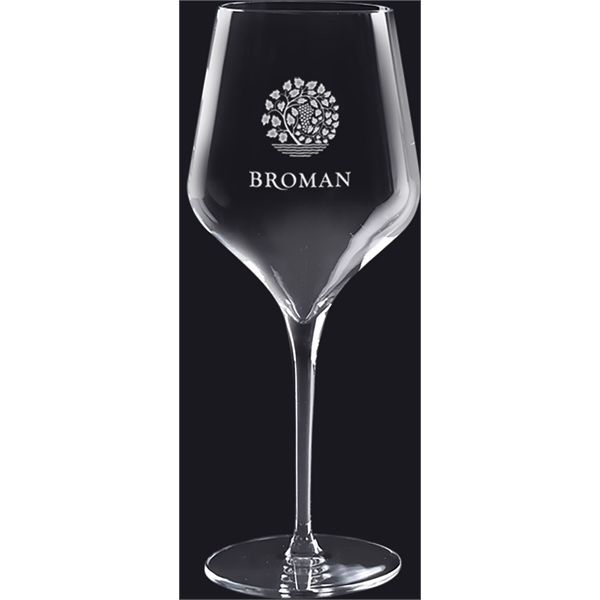 Main Product Image for Wine Glass Custom Etched Prism White Wine 11 Oz