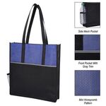 Promenade Non-Woven Tote Bag - Blue