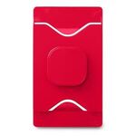 Promo Mobile Device Card Caddy with Stand - Red