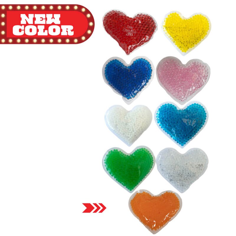 Main Product Image for Promotional Gel Beads Hot/Cold Pack Hearts