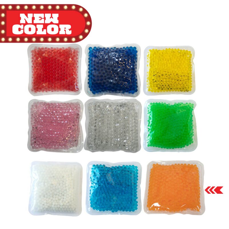 Main Product Image for Promotional Gel Beads Hot/Cold Pack Square