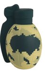 Promotional Grenade Stress Reliever - Camo