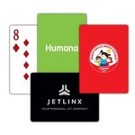 Promotional Solid Back Playing Cards -  
