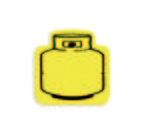 Propane Tank Jar Opener - Yellow 7405u