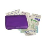 Protect (TM) First Aid Kit - Translucent Purple