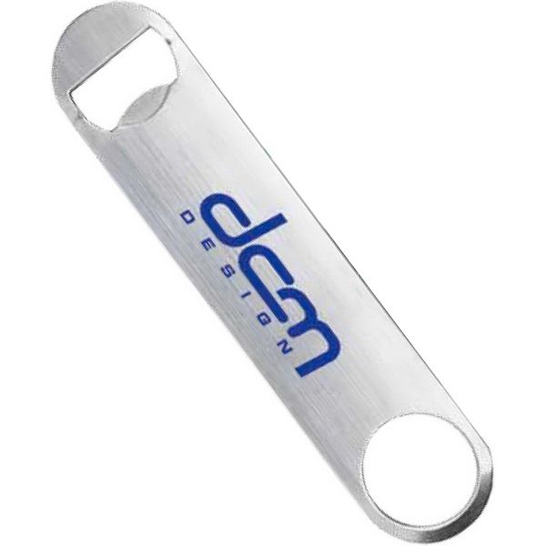Main Product Image for Custom Printed Pub Stainless Steel Bottle Opener