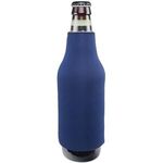 Pull Over Bottle Cooler 1 side imprint - Navy