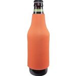 Pull Over Bottle Cooler 1 side imprint - Neon Orange