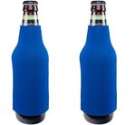 Pull Over Bottle Cooler 2 side imprint - Royal Blue