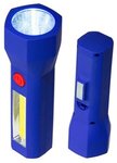Pulsar Ultralight COB Worklight + LED Flashlight - Blue