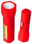 Pulsar Ultralight COB Worklight + LED Flashlight - Red