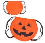 Pumpkin Drawstring Backpack - Orange