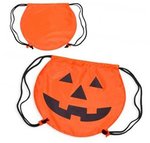 Pumpkin Drawstring Backpack - Orange