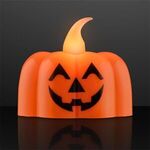 Pumpkin Lights LED Tea Light Candles