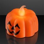 Pumpkin Lights LED Tea Light Candles