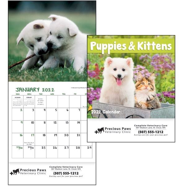 Main Product Image for Puppies & Kittens Mini 2022 Appointment Calendar