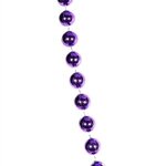 Purple 33" 12mm Bead Necklaces -  