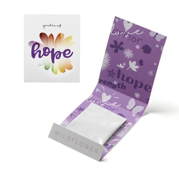 Main Product Image for Purple Garden of Hope Seed Matchbook