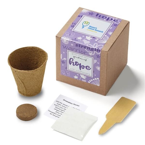 Main Product Image for Purple Garden of Hope Seed Planter Kit in Kraft Box