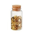 Push Pins in Jar - Gold
