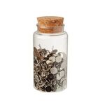 Push Pins in Jar - Silver