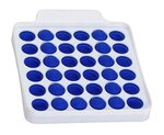 Push Pop Square Bubble Game - Medium Blue