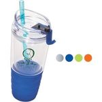 Quench™ Acrylic Tumbler with Straw - Blue