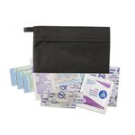 Quick Care (TM) Non-Woven First Aid Kit - Black