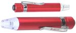 Quick-Reach 4-Bit Screwdriver Set with Light - Red