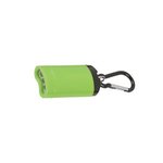 Quick Release Magnetic Flashlight with Carabiner - Lime
