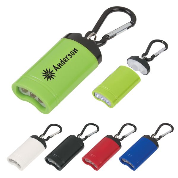 Main Product Image for Quick Release Magnetic Flashlight with Carabiner