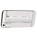 Quick-Snap Thumbs-Up Mobile Device Pocket/Stand - White