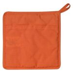 Quilted Cotton Canvas Pot Holder -  