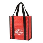Quilted Non-Woven Gift Tote - Red