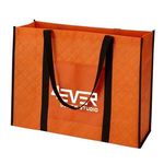 Quilted Non-Woven Tote - Orange
