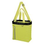 Quilted Slim Line Kooler Tote Bag -  