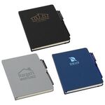 Quorum Soft Touch Journal with Matching Color Gel Pen -  
