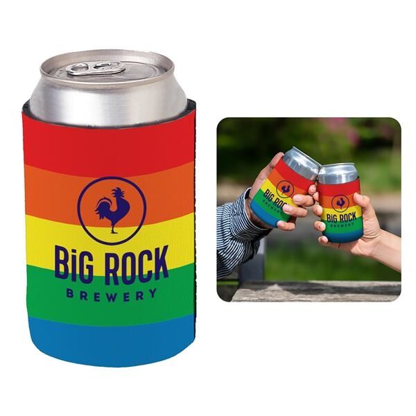 Main Product Image for Rainbow Can Cooler