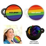 Rainbow Collapsible Fan -  