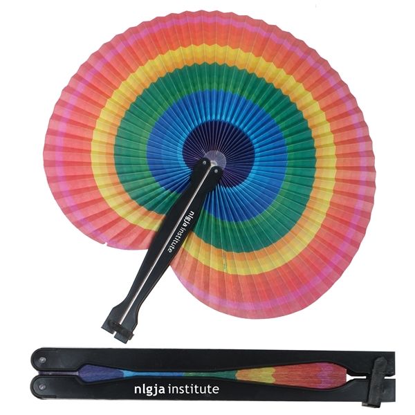 Main Product Image for Rainbow Folding Fan
