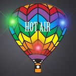 Rainbow Hot Air Balloon Body Light Blinkie - Multi Color