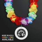 Rainbow Lei LED with Medallion -  