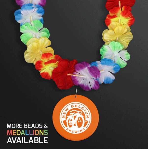 Main Product Image for Rainbow Lei LED with Medallion
