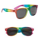 Buy Imprinted Rainbow Malibu Sunglasses