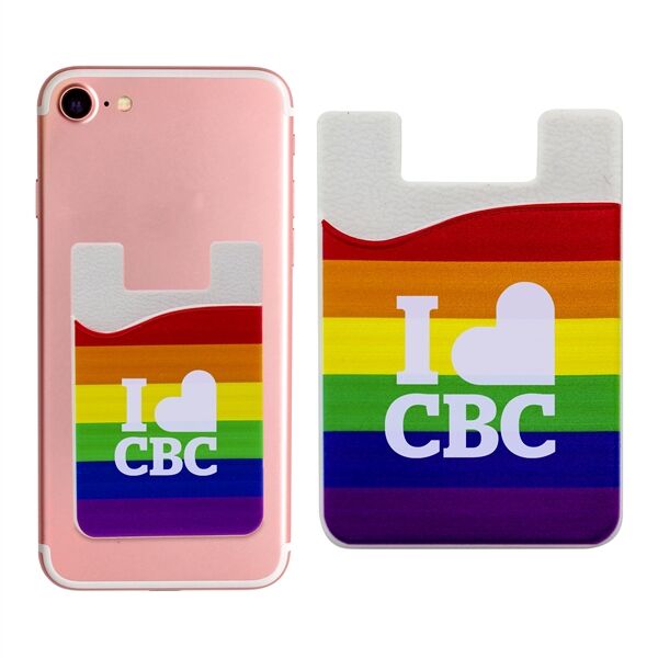 Main Product Image for Custom Printed Rainbow Phone Wallet