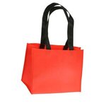 Raindance Water Resistant Coated Tote Bag - Medium Red