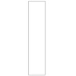 Rectangle Bookmark - White